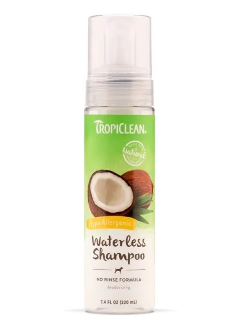 Tropiclean Waterless Shampoo Hypo-Allergenic 220mL