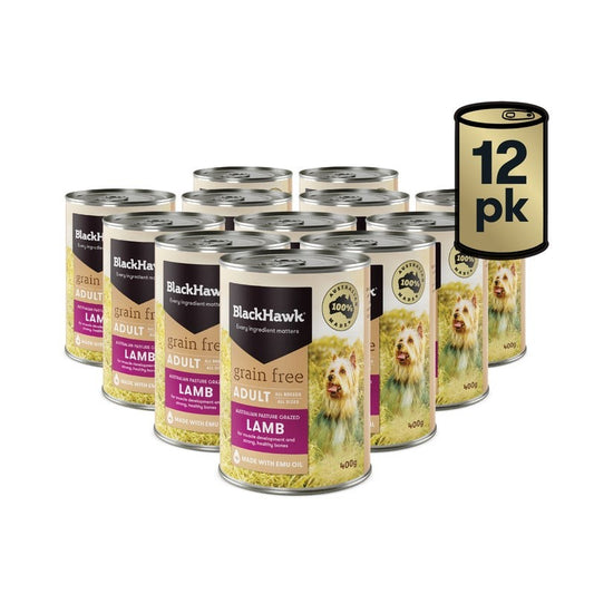 Black Hawk Grain Free Lamb 400g