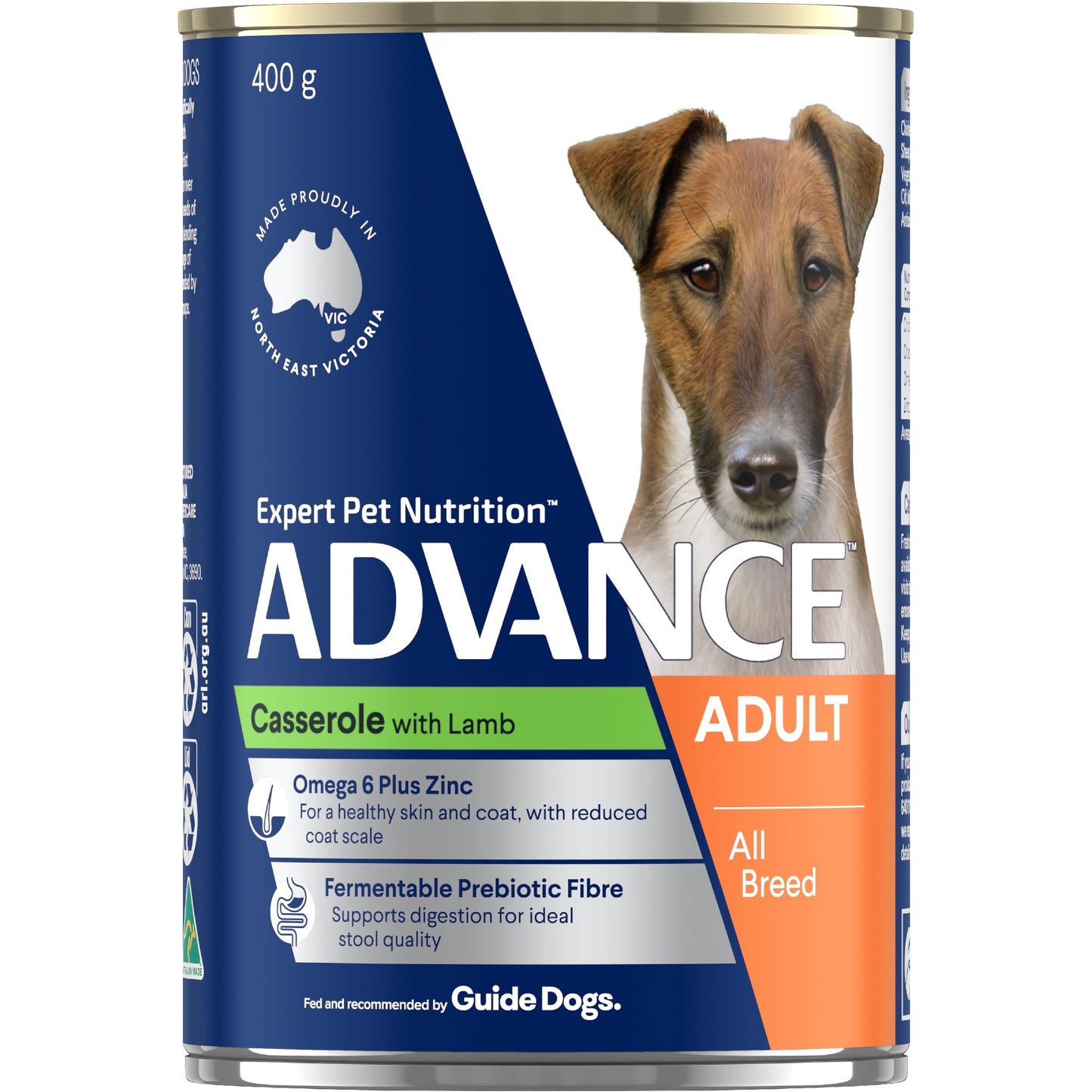 ADVANCE Wet Dog Food Casserole with Lamb