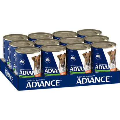 ADVANCE Wet Dog Food Casserole with Lamb