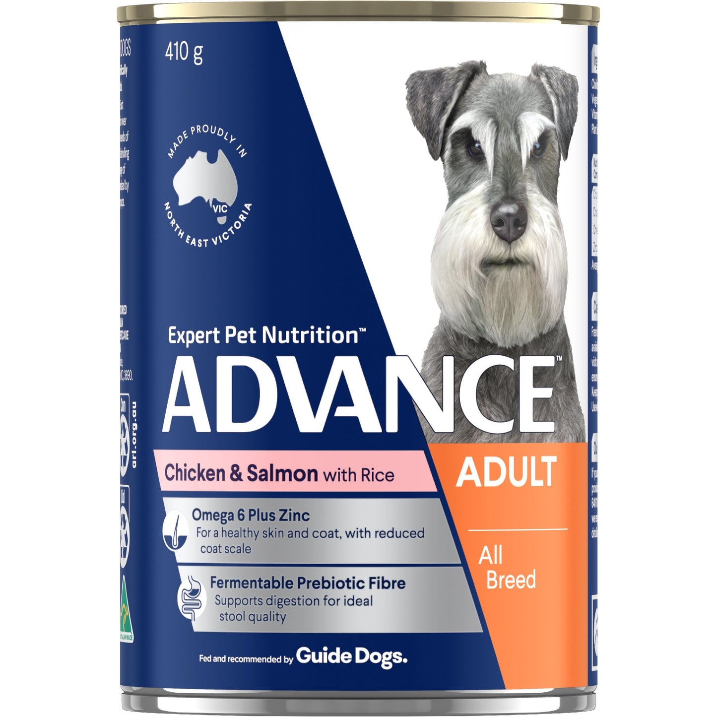 ADVANCE Wet Dog Food Chicken & Salmon with Rice