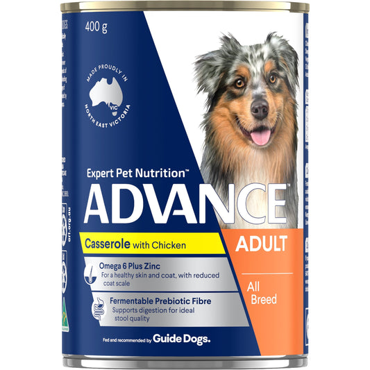 ADVANCE Wet Dog Food Casserole with Chicken