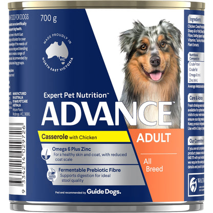 ADVANCE Wet Dog Food Casserole with Chicken