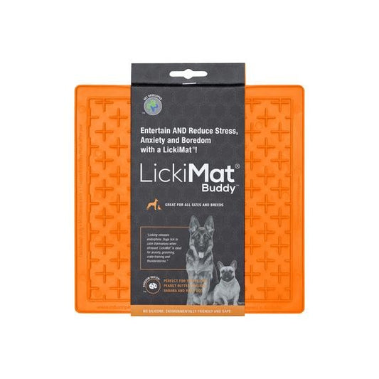 LickiMat Classic Buddy Orange