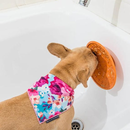 LickiMat Dog Splash Orange
