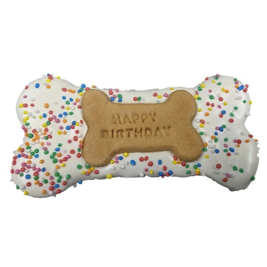 Huds & Toke Happy Birthday Bone Blue 14cm