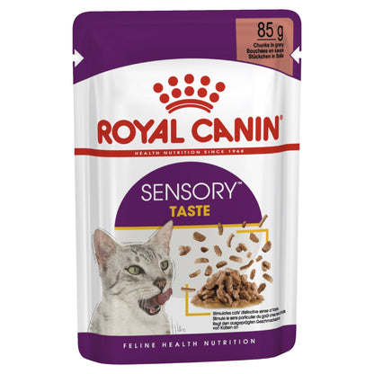 Royal Canin Sensory Taste Cat Wet Food Pouches in Gravy