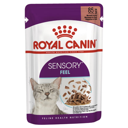 Royal Canin Sensory Feel Cat Wet Food Pouches in Gravy