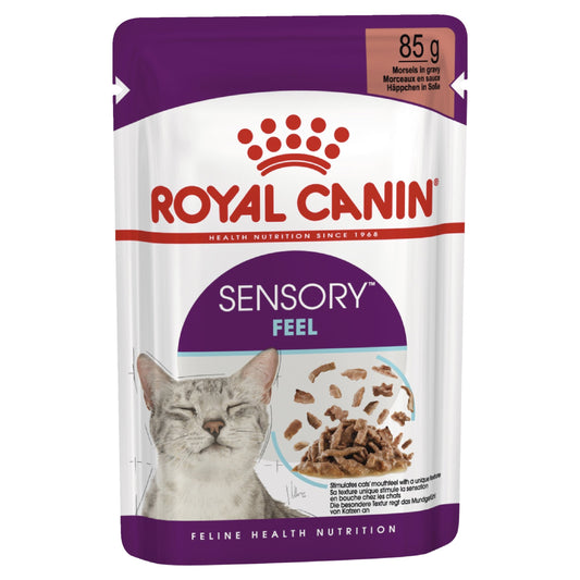 Royal Canin Sensory Feel Cat Wet Food Pouches in Gravy