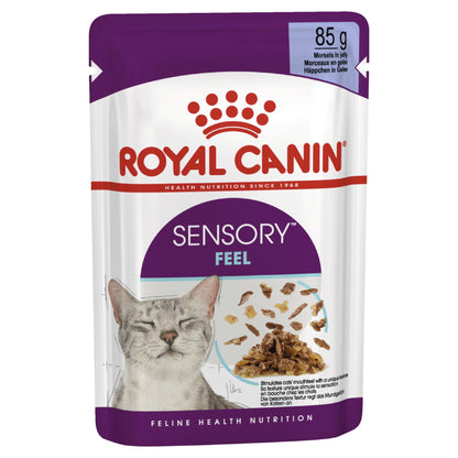 Royal Canin Sensory Feel Cat Wet Food Pouches in Jelly