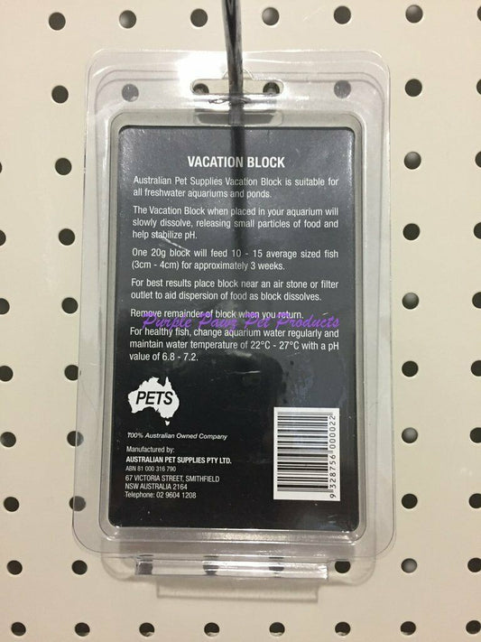PETS Vacation Block 20g