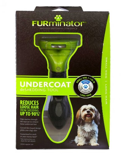 Furminator Small Dog Long Hair DeShedding Brush