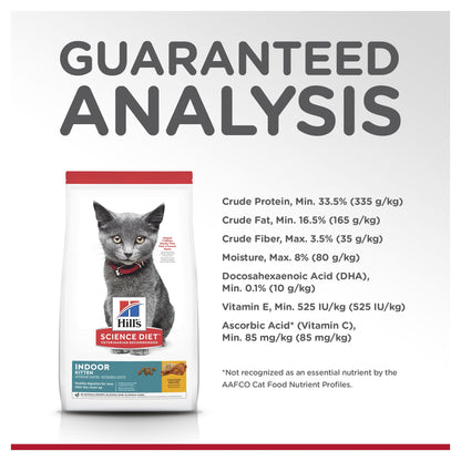 Hill's Science Diet Kitten Indoor Dry Cat Food
