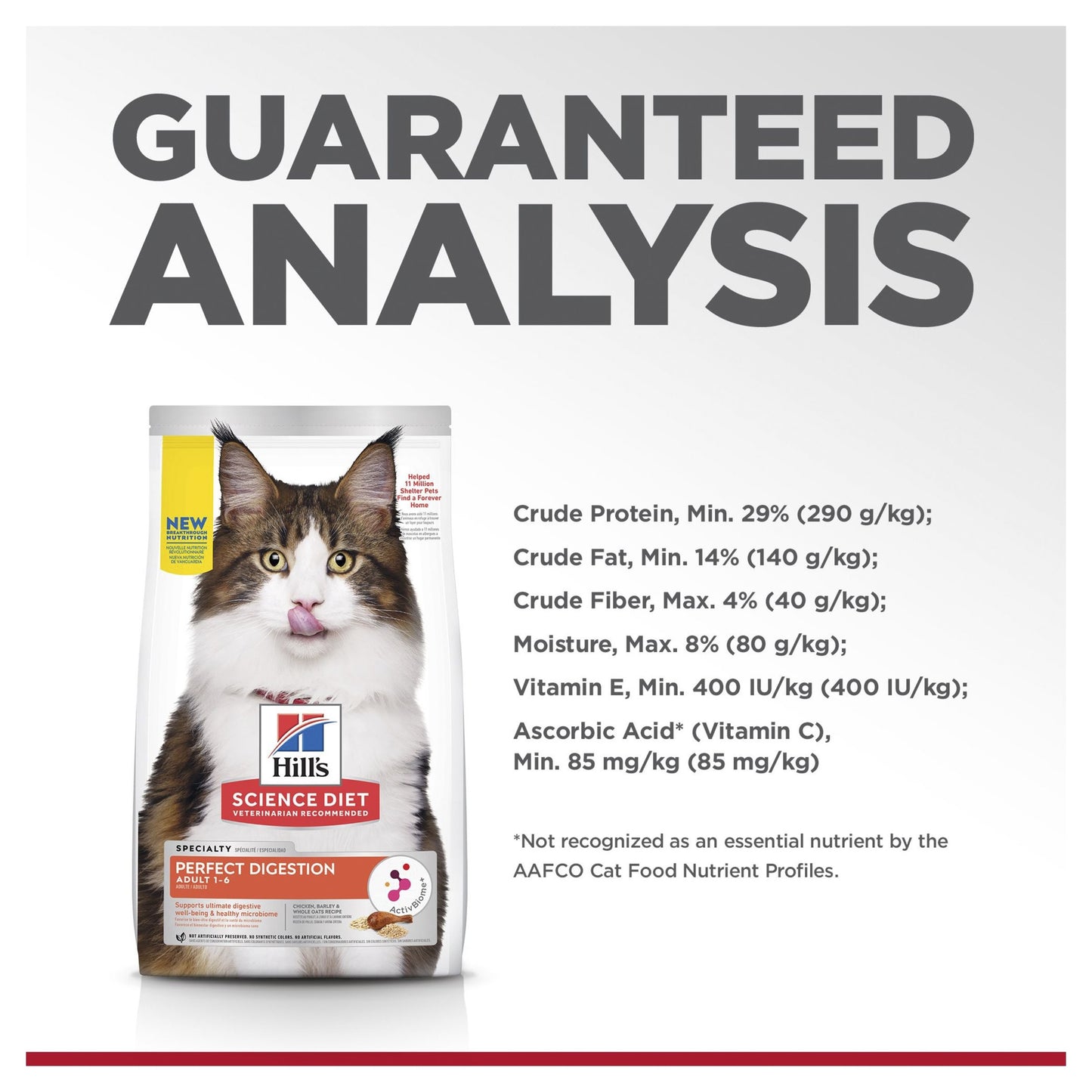 Hill's Science Diet Perfect Digestion Adult Dry Cat Food