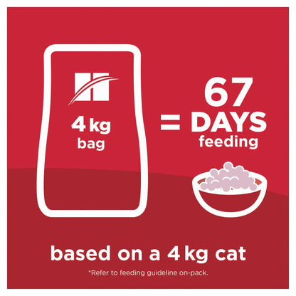 Hill's Science Diet Adult 7+ Hairball Control Senior Dry Cat Food