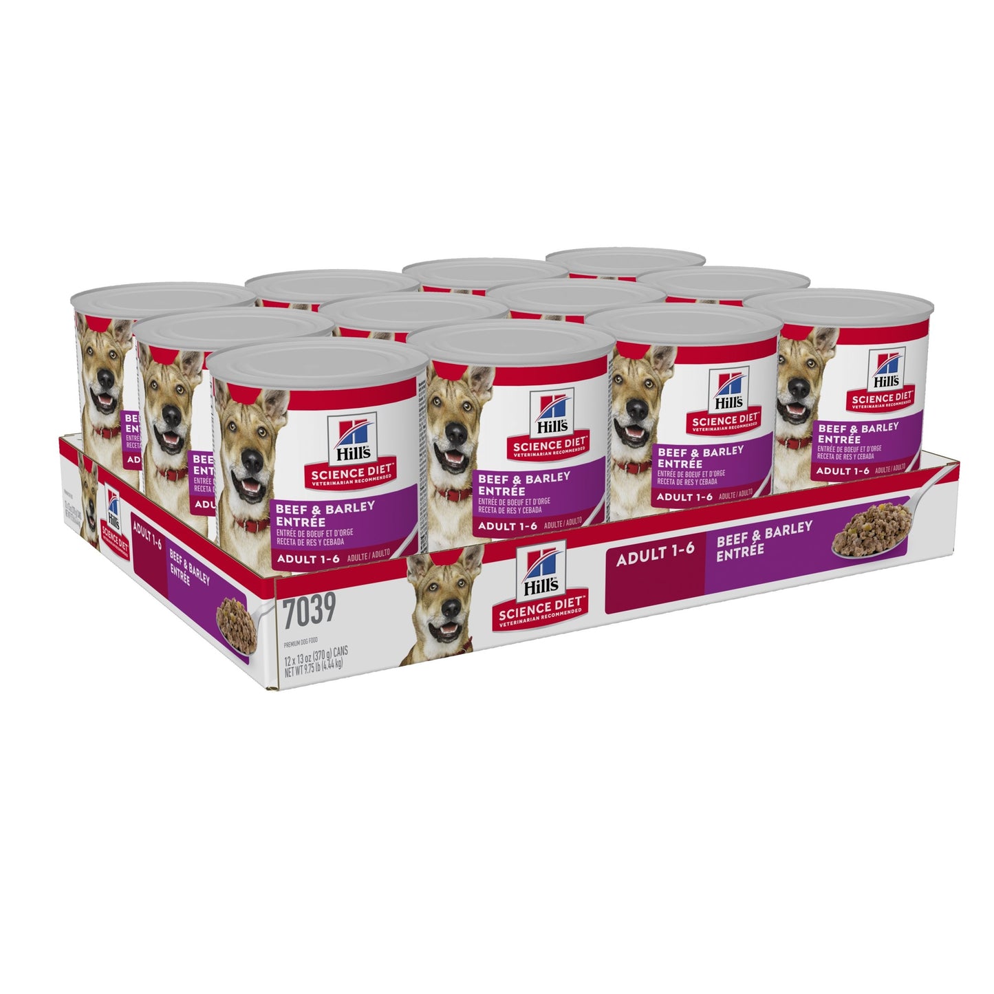 Hill's Science Diet Adult Beef & Barley Entree Canned Dog Food