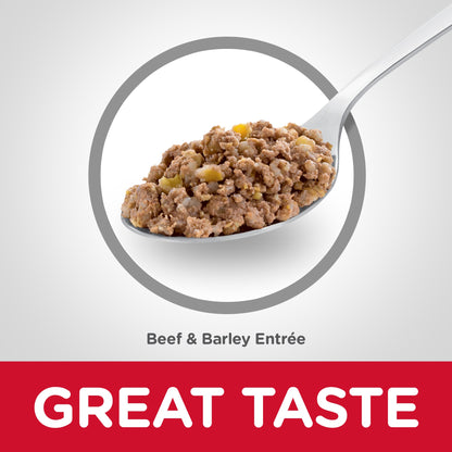 Hill's Science Diet Adult Beef & Barley Entree Canned Dog Food