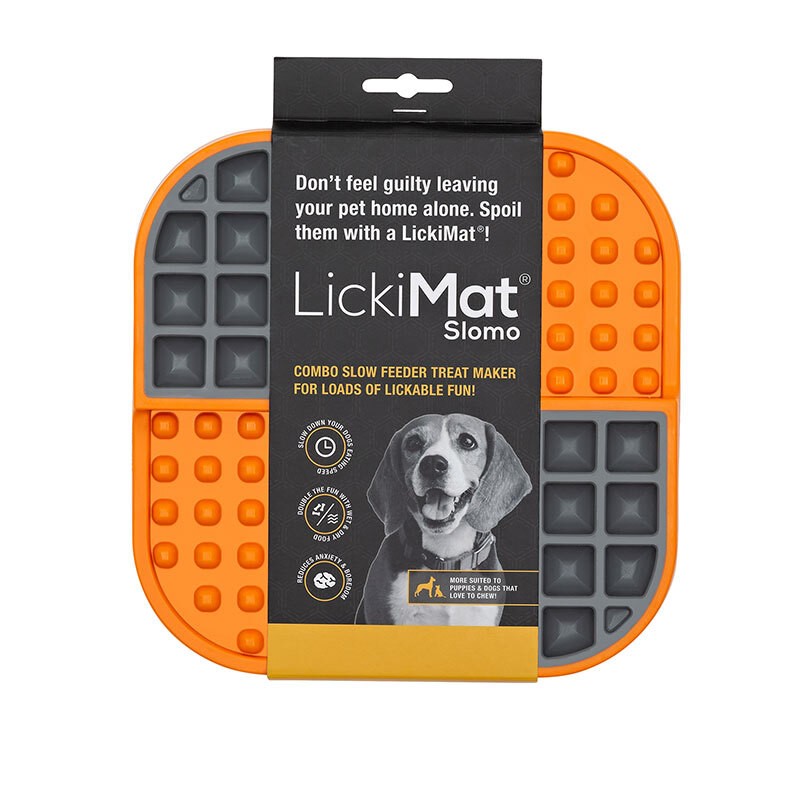 LickiMat Slomo Orange