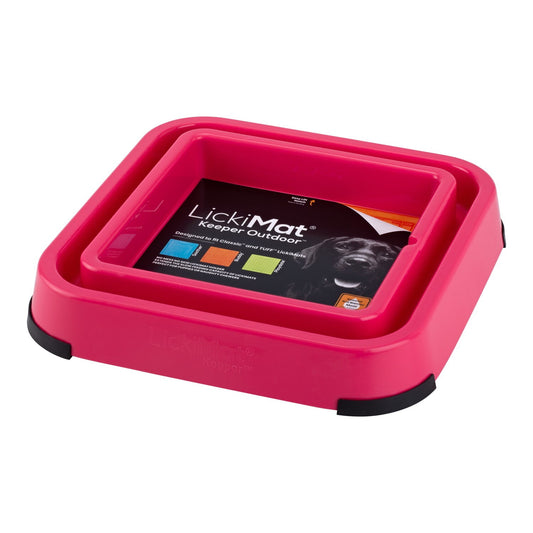 LickiMat Outdoor Keeper Pink