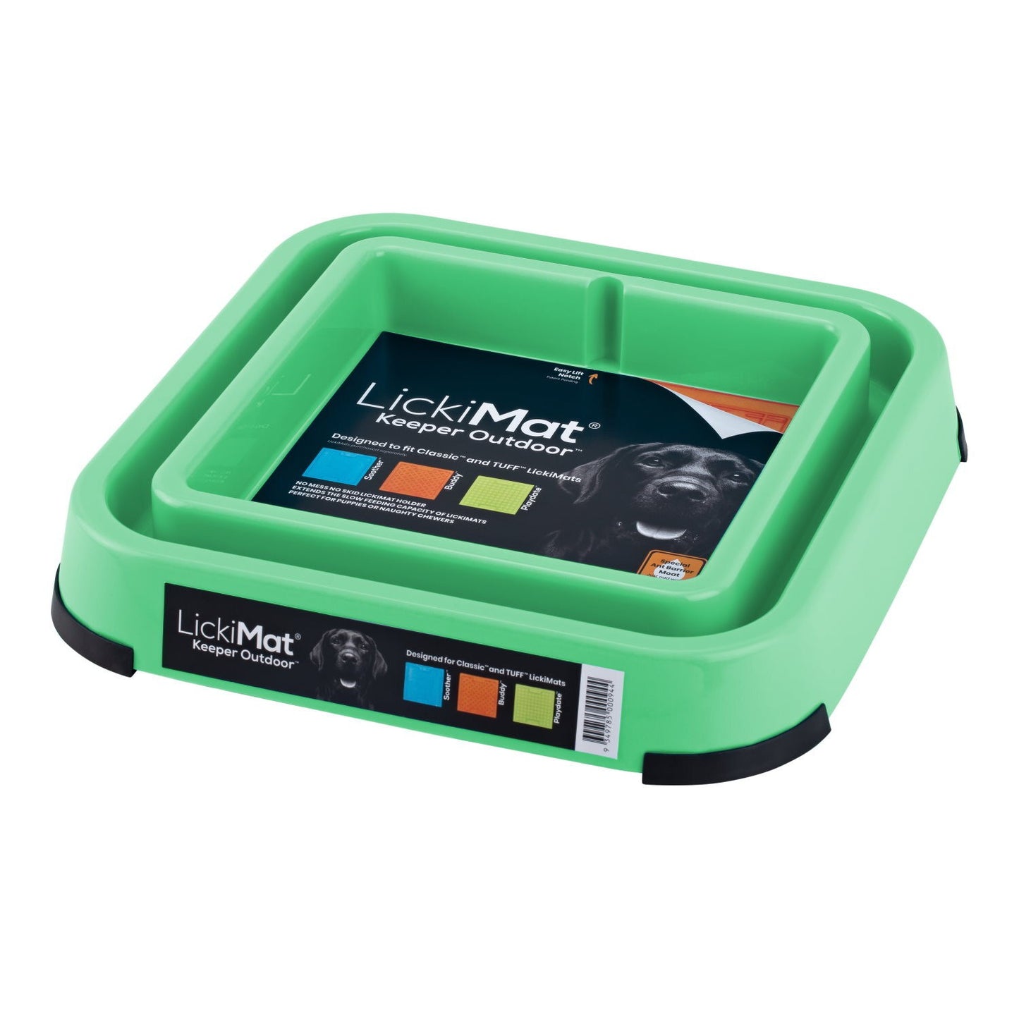 LickiMat Outdoor Keeper Green