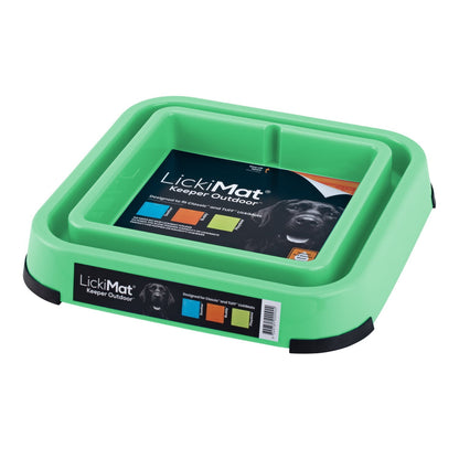 LickiMat Outdoor Keeper Green