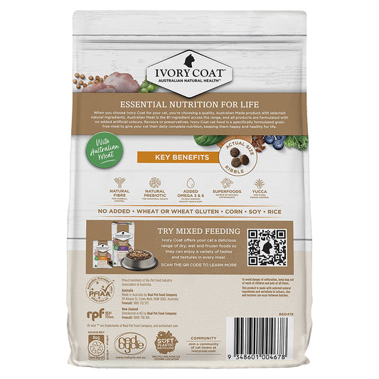 Ivory Coat Grain Free Adult Dry Cat Food Chicken