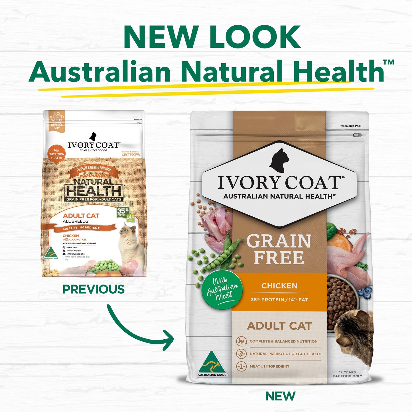 Ivory Coat Grain Free Adult Dry Cat Food Chicken