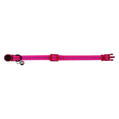 Scream Reflective Adjustable Nylon Cat Collar (19-31cm)