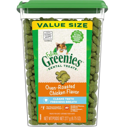 Greenies Feline Oven Roasted Chicken Cat Treats