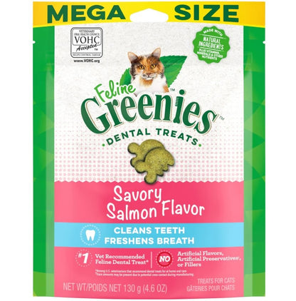 Greenies Feline Savory Salmon Cat Treats