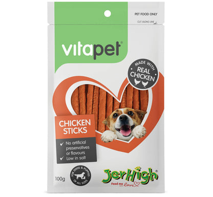Vitapet Jerhigh Chicken Sticks