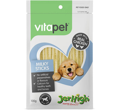 Vitapet Jerhigh Milky Sticks