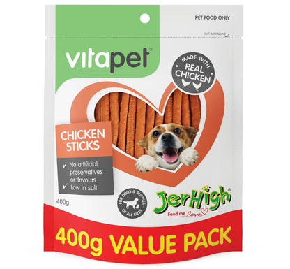 Vitapet Jerhigh Chicken Sticks