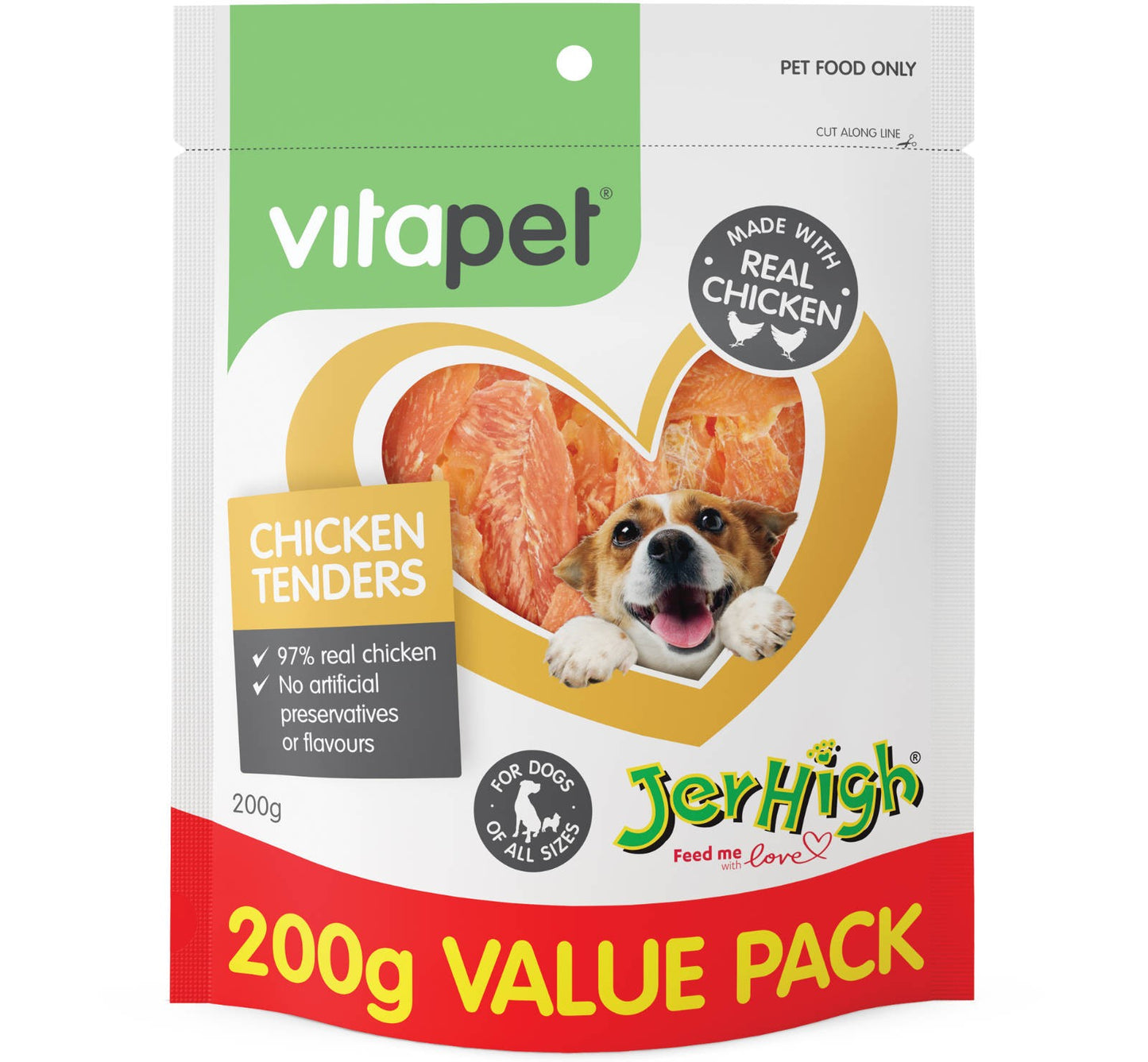 Vitapet Jerhigh Chicken Tenders