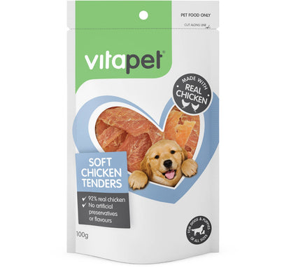 Vitapet Soft Chicken Tenders 100g