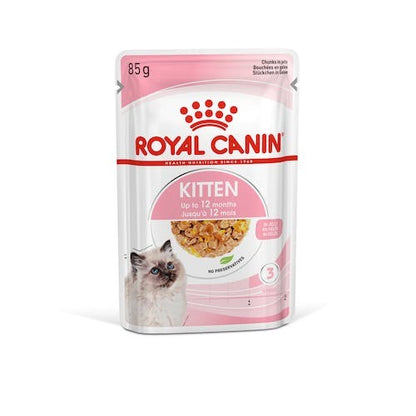 Royal Canin Kitten Instinctive Cat Wet Food Pouches in Jelly