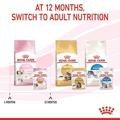 Royal Canin Kitten Instinctive Cat Wet Food Pouches in Jelly