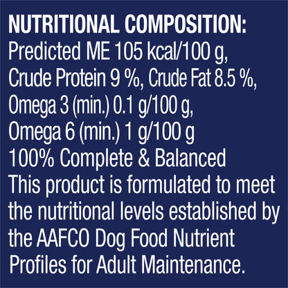 ADVANCE Wet Adult Dog Food Oodles with Salmon 100g x 12