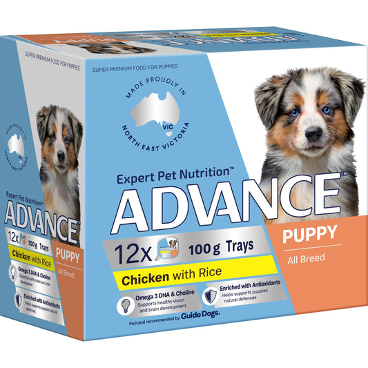 ADVANCE Wet Puppy Food Chicken with Rice