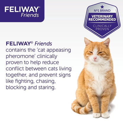 Feliway Friends Cat Diffusser & Refill 48mL