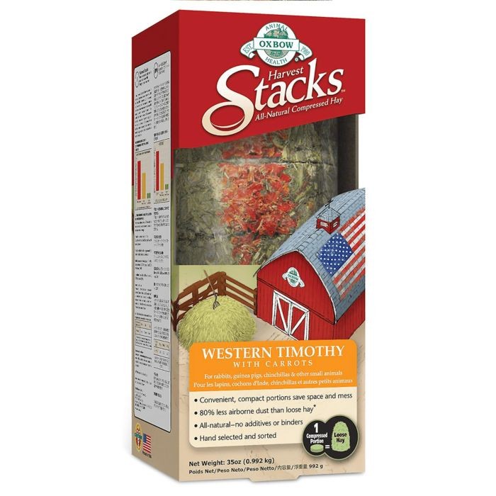 Oxbow Harvest Stacks Western Timothy with Carrots 1kg