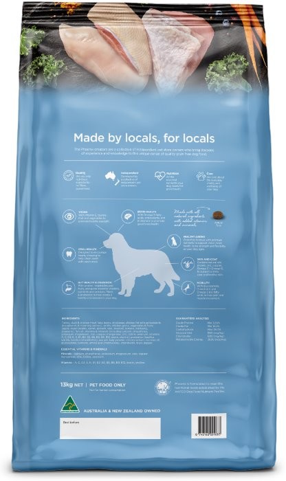 Phoenix Turkey, Duck & Chicken Premium Grain Free Adult Dog Food