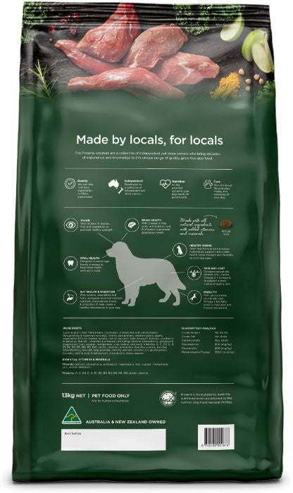 Phoenix Goat & Lamb Premium Grain Free Adult Dog Food