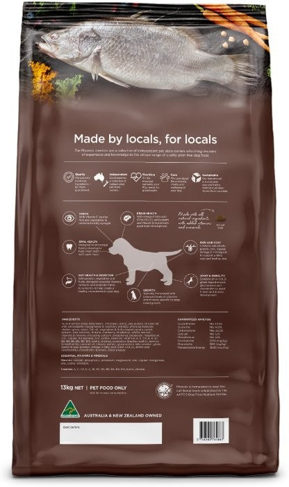 Phoenix Ocean Fish & Barramundi Premium Grain Free Large Breed Puppy Food