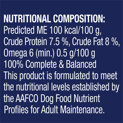ADVANCE Wet Adult Dog Food with Lamb 100g x 12