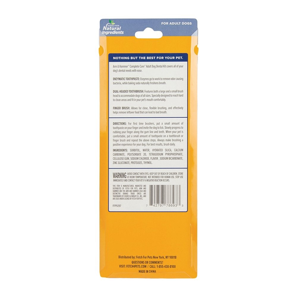 Arm & Hammer Complete Care Dental Kit for Dogs