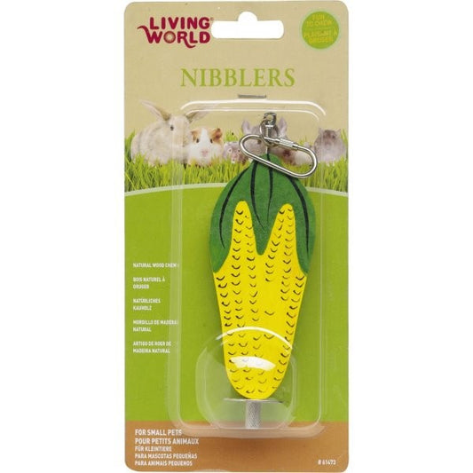Living World Nibblers Corn Cob on Stick Large