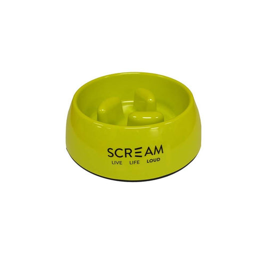 Scream Round Slow-Down Pillar Bowl Loud Green