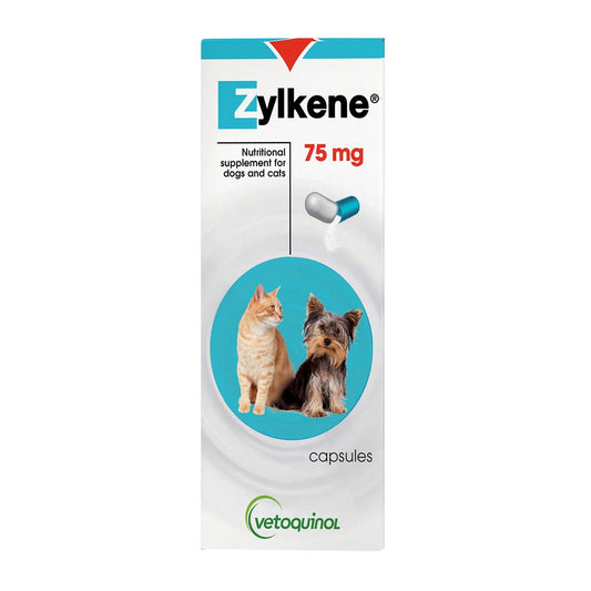 Zylkene 75mg 30 caps Calming Supplement