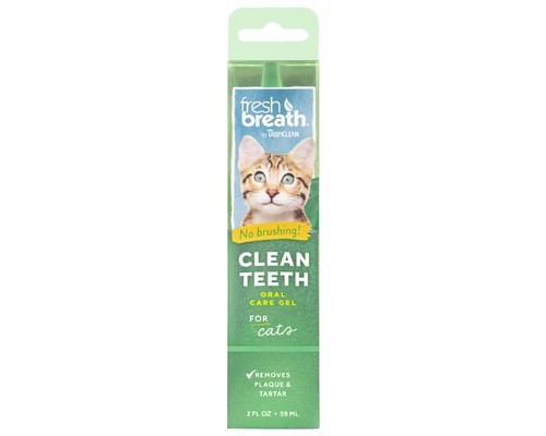 Tropiclean Fresh Breath Clean Teeth Gel For Cats 59ml